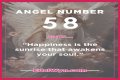 
ANGEL NUMBER 58
